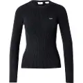 Levi's for woman. A0719-0035 Black Rib jumper (XS), Casual, Cotton, Long sleeve
