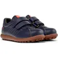 Camper unisex for kids. 80353-043 Leather shoes Pelotas Ariel navy (37), Flat, Velcro, Casual, children's fashion