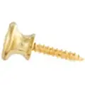 Gibson Strap Buttons Set of 2 Brass