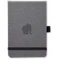 Dingbats* Notebooks, Dingbats* Wildlife A6+ Reporter Dot - Grey Elephant Notebook