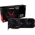PowerColor Red Devil Radeon RX 9070 XT Backplate Special Edition, Radeon RX 9070 XT, 16 GB, GDDR6, 256 bit, 7680 x 4320 pixlar, PCI Express x16 5.0