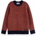 Scotch & Soda Regular Fit Chenille Genser