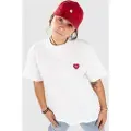 Carhartt WIP Heart Patch T-skjorte hvit