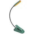 Glocusent Trådløs lampe mini GLCSNTBL102G klipsbar boklampe, USB-C Green