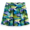 Scotch & Soda Printed Viscose Skjørt