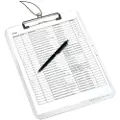 Herlitz 11205697, Gjennomsiktig, 80 ark, A4, Metall, Plast, Isopor, 1 stykker