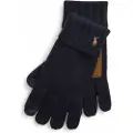 Ralph Lauren for man. 449959338002 Tactile navy merino wool gloves (OSFA), Casual