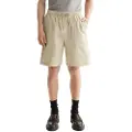 Scotch & Soda Washed Blend Poplin Wide Fit Cargo Shorts