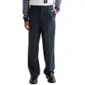 Scotch & Soda Yarn-dyed Cool Wool-blend Baggy Fit Chinobukser