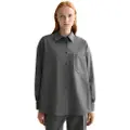 Scotch & Soda Girlfriend Herringbone Overskjorte