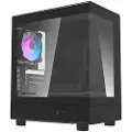 Darkflash DB330M PC-kabinett + 3 aRGB-vifter (svart)