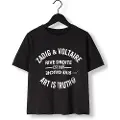 Zadig & Voltaire X60317 Kortarmet T-skjorte