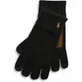 Ralph Lauren for man. 449959338001 Tactile merino wool gloves black (OSFA), Casual