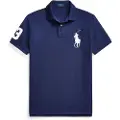 Ralph Lauren for man. 710688969004 Mesh polo shirt Logo navy (S), Casual, Cotton, Short sleeve