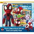 Phoenix International Publications, Incorporated Disney Junior Marvel Spidey and His Amazing Friends: Spidey on the Go! First Look and Find Book Box and Plush Gift Set