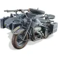 Other ZUNDAPP KS 750 with Sidecar, Military motorcycle model, Monteringssett, 1:9, ZUNDAPP KS 750 with Sidecar, Alle kjønn, Plast