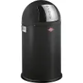 Wesco avfallsbeholder Avfallsbeholder, matt svart, 22l Pushboy Jr. Wesco