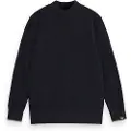 Scotch & Soda Regular Fit Mock Genser