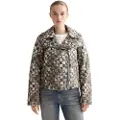 Scotch & Soda Quilted Biker Skinnjakke