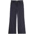 Scotch & Soda Wide Leg Pinstripe Bukser