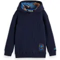 Scotch & Soda Relaxed Fit Quilted Patchwork Hetteskjorte