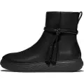 FitFlop Iq-comff Tassel Leather Booties