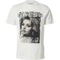 GUESS for man. M5BI53KBW41 Concert Girl T-shirt white (S), Casual, Viscose, Short sleeve