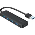 Gembird UHB-U3P4P-02 - Hub - 4 x USB 3.1 Gen 1 - stasjonær