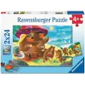 Ravensburger Bjørnefamiliens ferie 2x24p