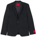Hugo Boss for man. 50495628 Blazer Colbert black (50), Casual, Classic, Polyester