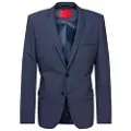 Hugo Boss for man. 50495628 Blazer Colbert blue (50), Casual, Classic, Polyester
