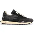 Moa for man. MG692CO1 Hype Leather Sneakers black (42), Flat, Laces, Casual