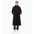 EA7 for woman. 7W000454_AF16074 Long Winter Coat black (XS), Casual, Polyester