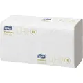 Tork Premium H2 - Papirklut - 296 g - 100 ark - interfold - hvit, bladmønster - for P/N: 451000, 471026, 552000, 552008, 552100, 552108