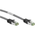 Goobay 55137, 2 m, Cat8.1, S/FTP (S-STP), RJ-45, RJ-45, Grå