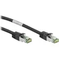 Goobay LAN CAT 8.1 STP - Svart - 7.5 meter