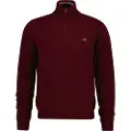 Gant Superfine Lambswool Genser Med Halv Glidelås
