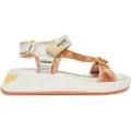 HOFF for woman. 12508006 Sandals Samana orange (41), 3 to 5 cm, Velcro, Casual