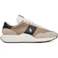 Ralph Lauren for man. 809968176002 Trainers Train 89 suede and beige oxford leather shoes (42), Flat, Laces, Casual