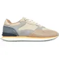 HOFF for man. 22502607 City Edinburgh beige trainers (46), Leather, Flat, Laces, Casual