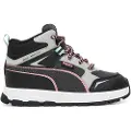 Puma Evolve Trail Sneakers Kids, Shoes, Dusky Gray/Pinkscape/Black, 34.5
