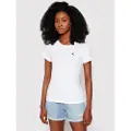 Calvin Klein Jeans Embroidery Slim Kortarmet T-skjorte