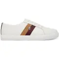 Ralph Lauren for woman. 802979187003 Canvas leather trainers white (37), Flat, Laces, Casual