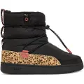 Puma Snowbae Animal Flair Boots Women, Shoes, Black/Toasted Almond, 38.5