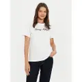 Tommy Hilfiger Script Kortarmet T-skjorte