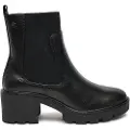 Xti for woman. 14298403-NEGRO Ankle boots 142984 black (40), 5 to 8 cm, None, Casual