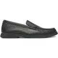 Hugo Boss for man. 50536173 Sienne Leather Moccasins black (42), Flat, None, Casual, Classic
