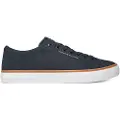 Tommy Hilfiger for man. FM0FM05513 Mesh trainers with navy embroidered logo (40), Flat, Laces, Casual