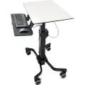 Ergotron TeachWell Mobile Digital Workspace - Vogn - Konstant kraftteknologi - for notebook / tastatur / mus - stål, fenolkompositt, kvalitetsplast - grafittgrå