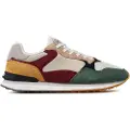 HOFF for man. 22302612 City multicoloured leather trainers (44), 1 to 3 cm, Laces, Casual, Multicolor
